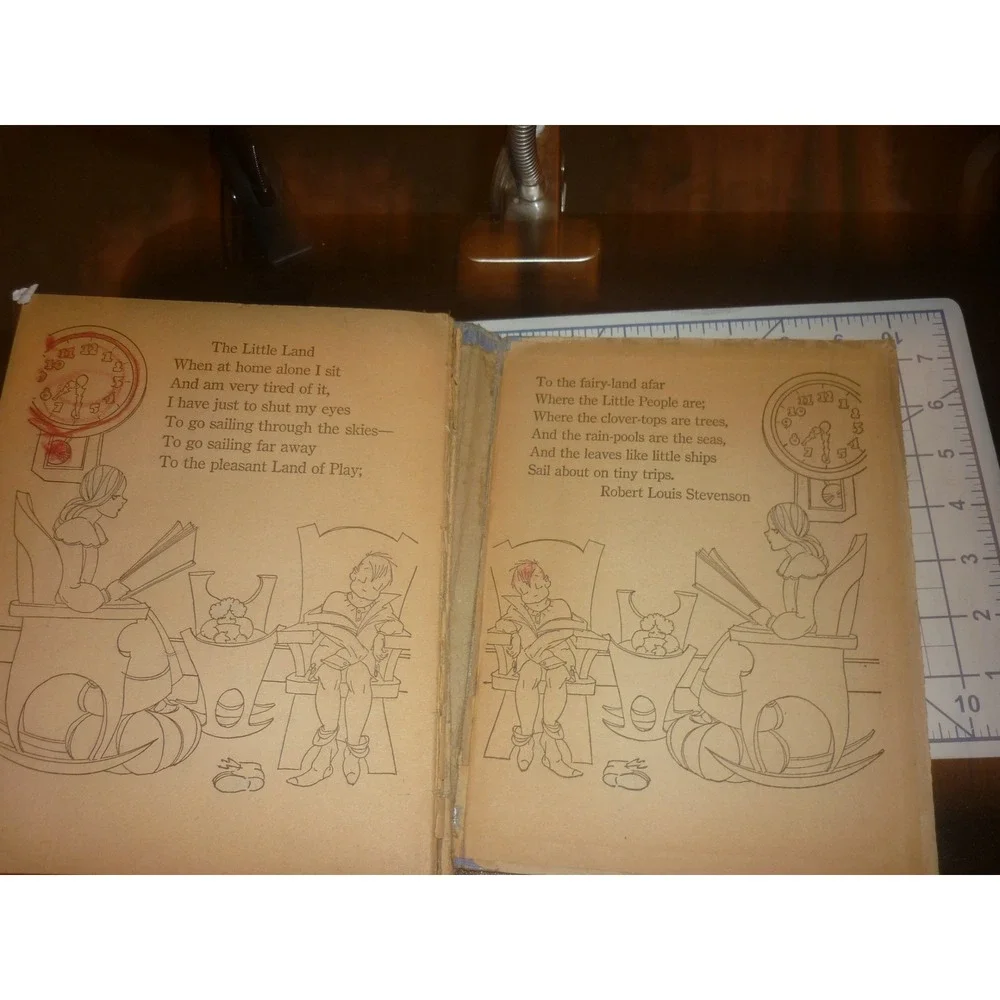Antique Saucy Rabbit and the Dolls Book No 1420 Series Vintage Illustrated Story